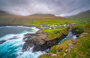 Norwegen Gjogv Faroer