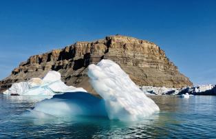 Grönland Eisberg Boot