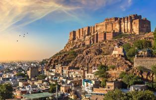 Indien Rajasthan Shutterstock_ Mehrangarh Fort Jodhpur