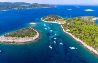 Kroatien Vis archipelago_Island Budihovac