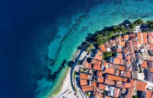 DESTINATIONS & EXPERIENCES PHOTOS Korcula from air