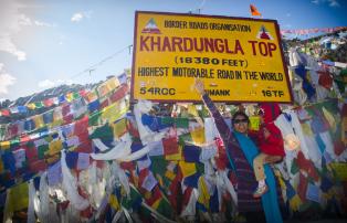 Indien Ladakh Khardung La Pass