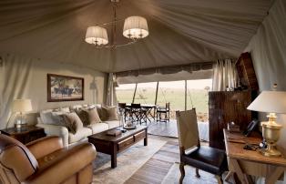 Afrika Tansania Serengeti Central One Nature Nyaruswiga Serengeti Family Tent Si