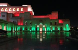 Unsplashed Oman Oper Muscat Außenansicht