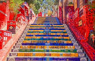 Río de Janeiro Treppe Rio de Janeiro
