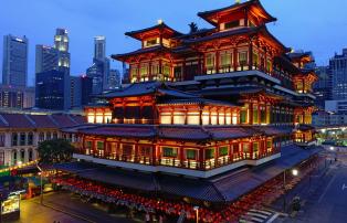 Asien Singapur Singapore - Buddha Tooth Relic Temple_1920