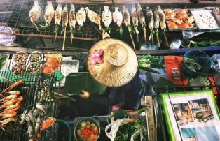 Asien Thailand Thailand - Floating Market_1920