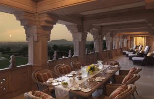 Asien Indien Jodhpur Umaid Bhawan Palace H4GHM_27652863_Maharani Suite - Balcony