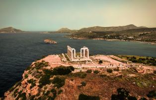 Hellas by the sea Kap Souinion Poseidon Tempel