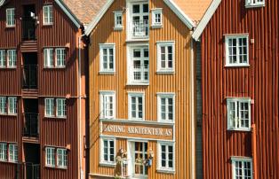 Trondheim historischer Hafen