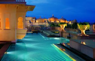 Asien Indien Udaipur The Oberoi Udaivilas TOUV Private pool - Kohinoor suite_192