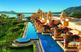 Asien Indien Udaipur The Oberoi Udaivilas TOUV Semi private pool_1920