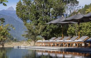 Asien Bhutan Amankora Bumthang Lodge Amankora, Bhutan - Swimming Pool_High Res_2