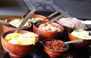 Bhutan Kochen mit Locals