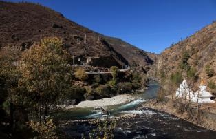 Bhutan Paro und Wang River