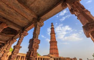 Indien Ladakh Qutub Minar Delhi