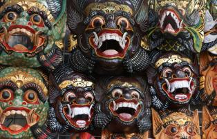 Indonesien shutterstock Asien_Indonesien_Bali_Ubud_Masken_shutterstock_1920