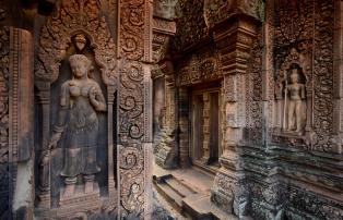 Kambodscha shutterstock Asien_Cambodia_BanteaySrei_Indise_Detail_shutterstock_19