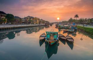 Vietnam Shutterstock Vietnam_Hoi An_Sonnenuntergang_shutterstock_1920