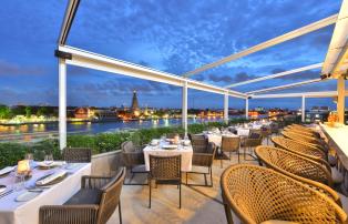 Asien Thailand Bangkok Riva Arun Above Riva Rooftop Rest_Bar 2_1920