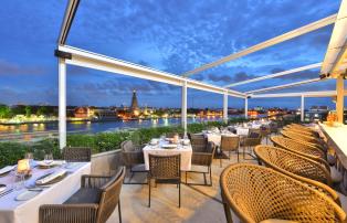 Asien Thailand Bangkok Riva Arun Above Riva Rooftop Rest_Bar 2_1920