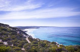 Australien South Australia Kangaroo Island Southern Ocean Lodge 13-Clifftop-Walk