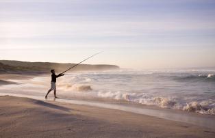 Australien South Australia Kangaroo Island Southern Ocean Lodge 14-Beach-Fishing