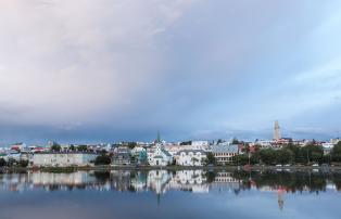 Island Reykjavik Panorama