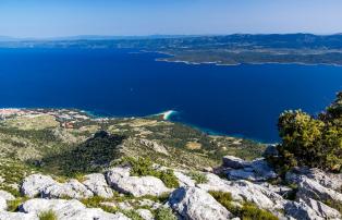 Kroatien Brac Zlatni Rat beach