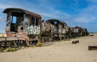 Südamerika Rally Eisenbahn Friedhof