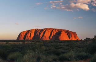Australien_NZ_Polynesien Australien Northern Territory Auers Rock 28. Uluru Suns