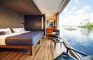 Aqua Expeditions Aria Amazon New 8-2015 Aria Amazon Design Suite Double Set Up -