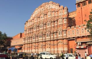 Asien Indien Rajasthan Palast der Winde_1920