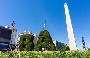 Buenos Aires Innenstadt Obelisk