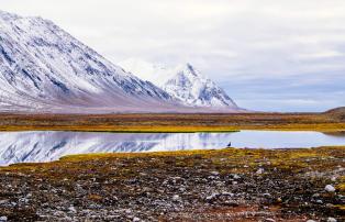 Europa Norwegen Spitzbergen Isfjord Radio Adventure Hotel Isfjojrdradio_summer_B