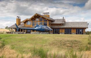 Australien_NZ_Polynesien Neuseeland Südinsel Te Anau Fiordland Lodge HeliAccessO