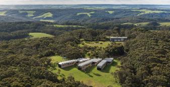 Australien_NZ_Polynesien Australien Victoria Wattle Hill Alkina Lodge Aerial-23_