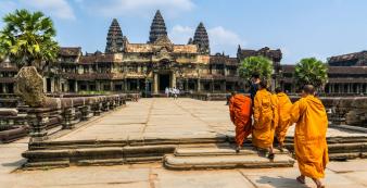 Kambodscha shutterstock Asien_Cambodia_SiemReap_AngkorWat_Outside_shutterstock_1