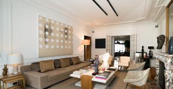 Frankreich Paris Appartement Faustine Salon 2