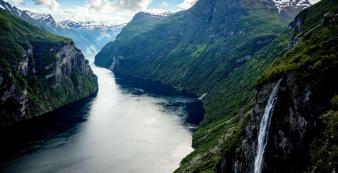 Norwegen Geiranger Fjord