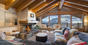 Schweiz Verbier Chalet Diana Verbier - Living Room 1