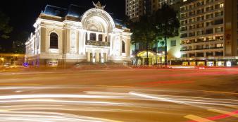 Asien Vietnam Asian Trails Ho Chi Minh City - Opera House at Night_1920