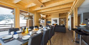 Schweiz Verbier Chalet Lumi Verbier Lumi - Dining Room 1