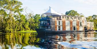 Aqua Expeditions Aria Amazon New 8-2015 Aria Amazon Exterior View 2 - High Resol