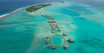 Afrika Malediven Soneva_Jani_Resort 3960_Soneva Jani Resort Villa - aerial image