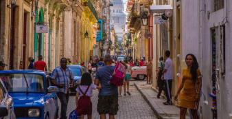 Cuba Blick auf Kapitol Havanna