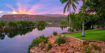 Australien Western Australia El Questro Homestead Homestead_Grass-Lookout-over-C