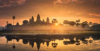 Kambodscha shutterstock Asien_Cambodia_SiemReap_AngkorWat_Sunrise_shutterstock_1