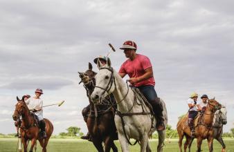 Südamerika Argentinien Buenos Aires Polo La Martina