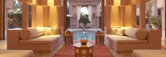 Marokko Marrakesch Amanjena_Resort Jena Maison_Private Pool 2